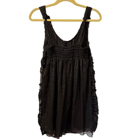 My Pretty Angel Black Sleeveless Dress With Rosette Applique Details . NWOT - Picture 12 of 12